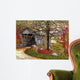 Covered Bridge Waterville Wall Decal