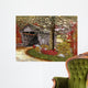 Covered Bridge Waterville Wall Decal