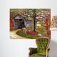 Covered Bridge Waterville Wall Decal