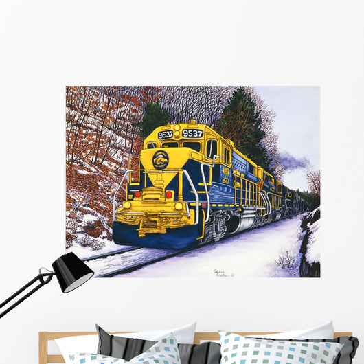 Engine 9537 Wall Decal