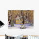 Evergreen Winter Wall Decal