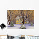 Evergreen Winter Wall Decal