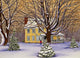 Evergreen Winter Wall Decal