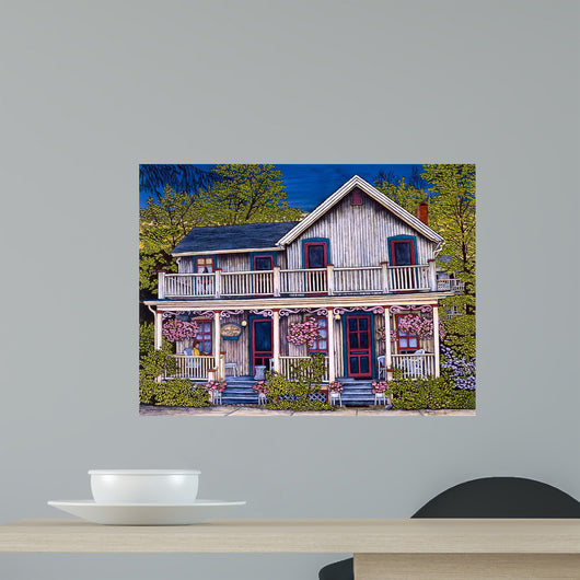 Fair Point Cottage Wall Decal