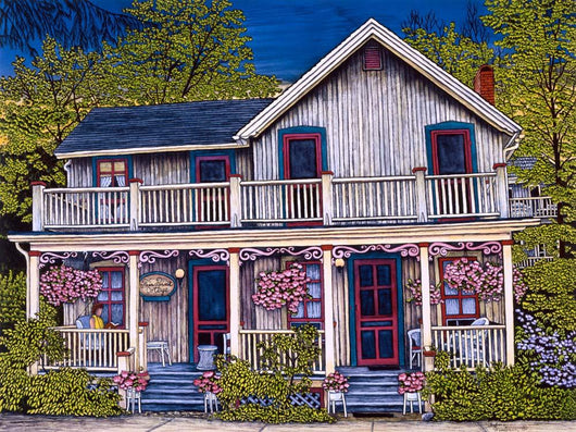 Fair Point Cottage Wall Decal