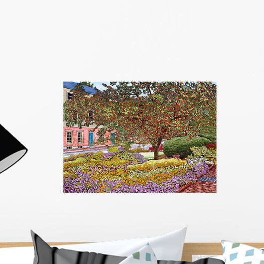Flower Garden Wall Decal