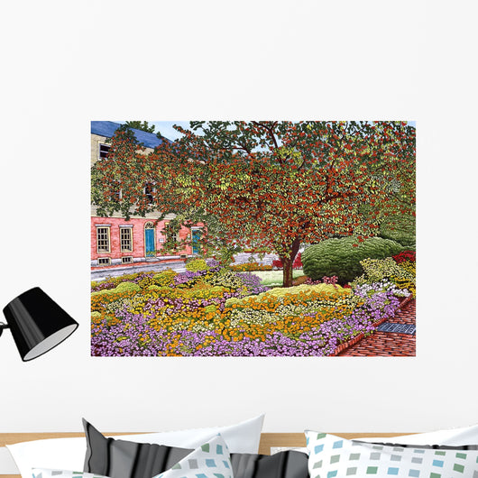 Flower Garden Wall Decal