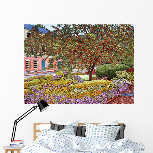 Flower Garden Wall Decal
