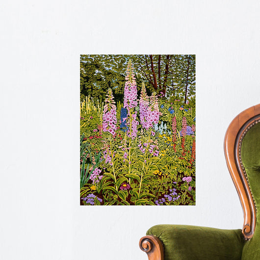 Foxglove 2 Wall Decal