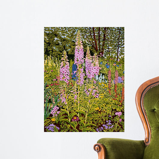 Foxglove 2 Wall Decal