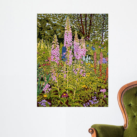 Foxglove 2 Wall Decal