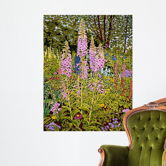 Foxglove 2 Wall Decal