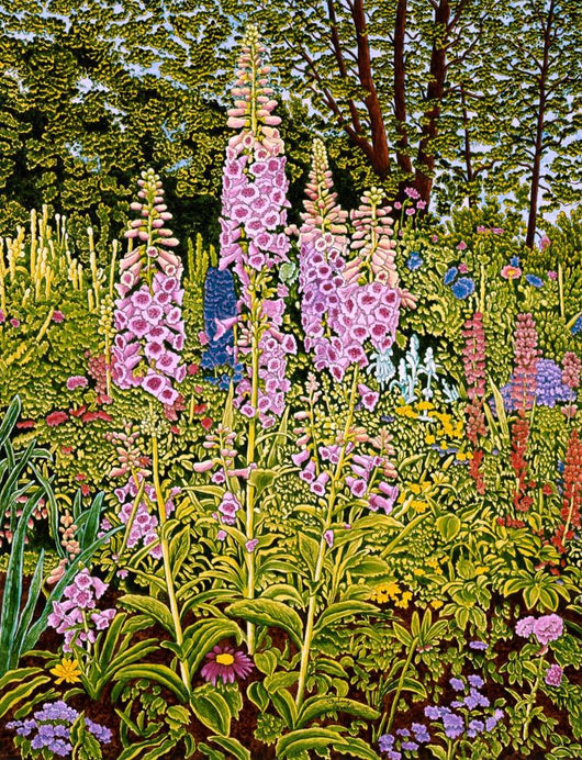 Foxglove 2 Wall Decal