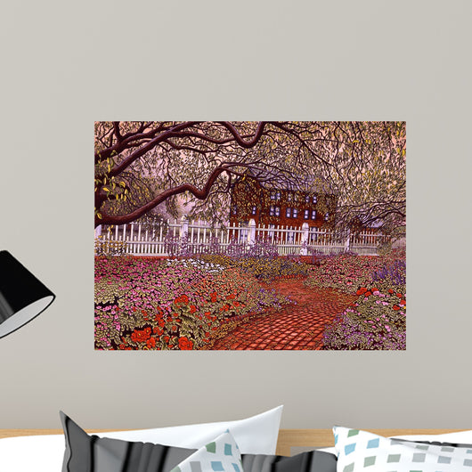 Garden Path Wall Decal