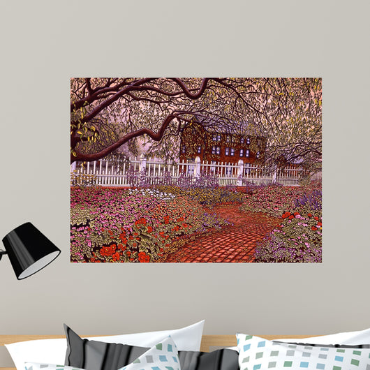 Garden Path Wall Decal