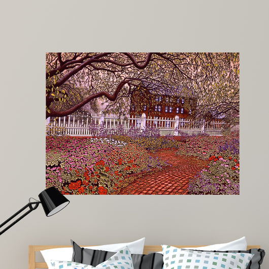 Garden Path Wall Decal