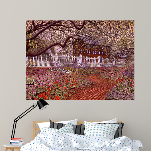 Garden Path Wall Decal