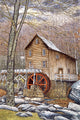 Glade Creek Grist Mill Wall Decal Design 1