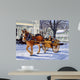 High Wheel Cart Wall Decal
