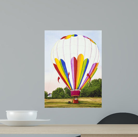 Hot Air Balloon Wall Decal