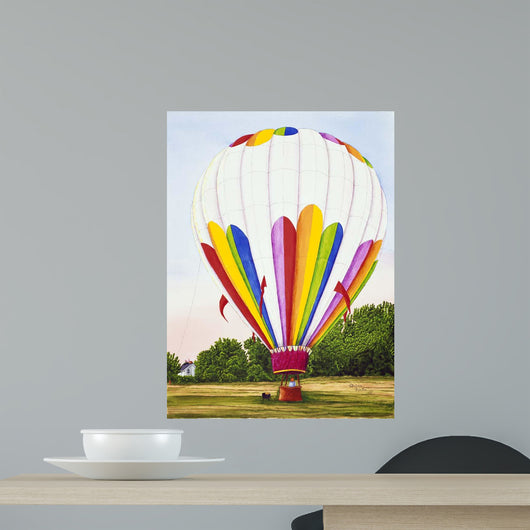 Hot Air Balloon Wall Decal