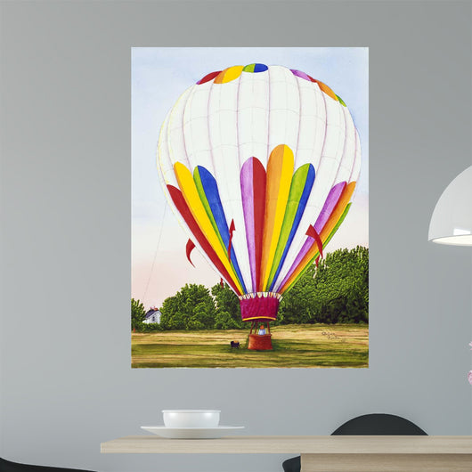 Hot Air Balloon Wall Decal