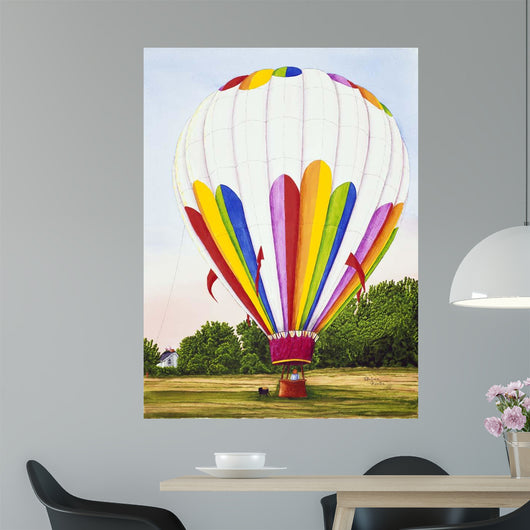 Hot Air Balloon Wall Decal