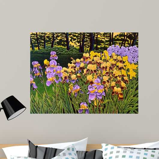 Iris Sunrise Wall Decal
