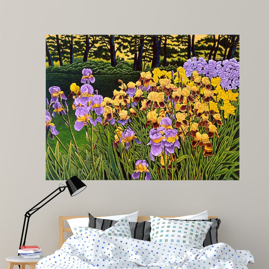 Iris Sunrise Wall Decal