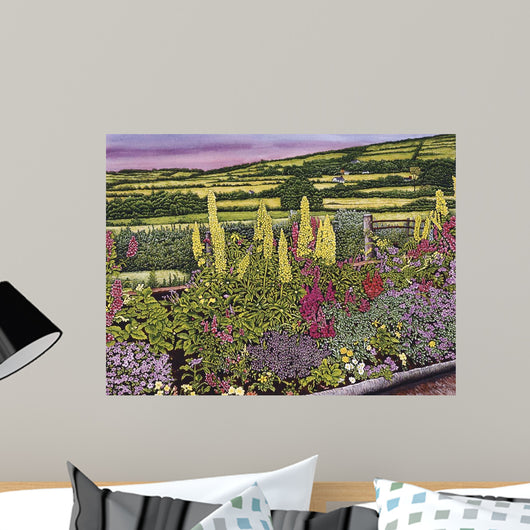 Irish Lupine Wall Decal