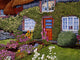 Ivy Covered Cottage Wall Decal