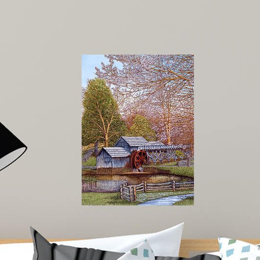 Mabry Mill 2 Wall Decal