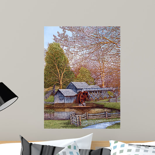 Mabry Mill 2 Wall Decal