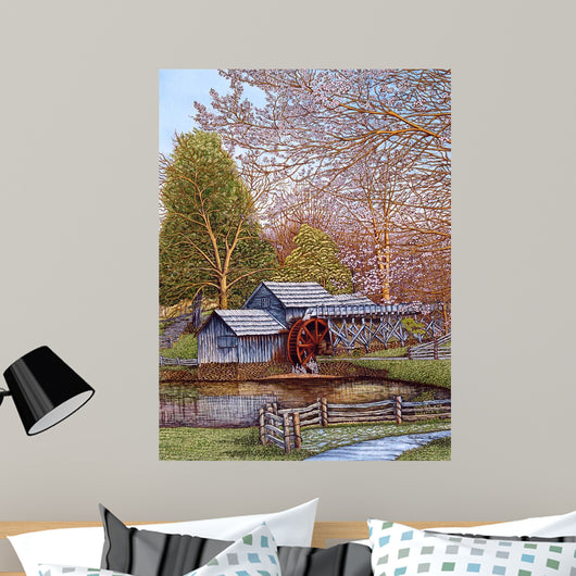 Mabry Mill 2 Wall Decal