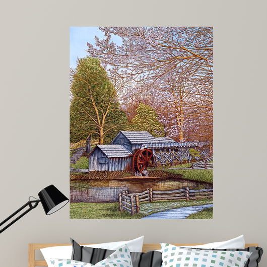 Mabry Mill 2 Wall Decal
