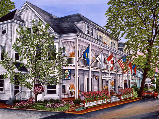 Maple Inn Wall Decal
