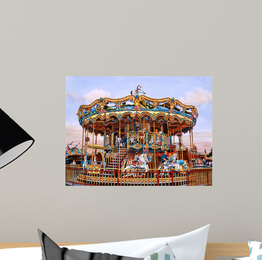 Merry Go round Wall Decal