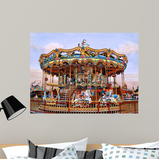 Merry Go round Wall Decal