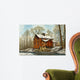 Old Mill Winter Wall Decal