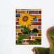 One Sunflower Wall Mural