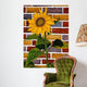 One Sunflower Wall Mural
