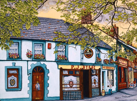 P J's Pub Wall Decal