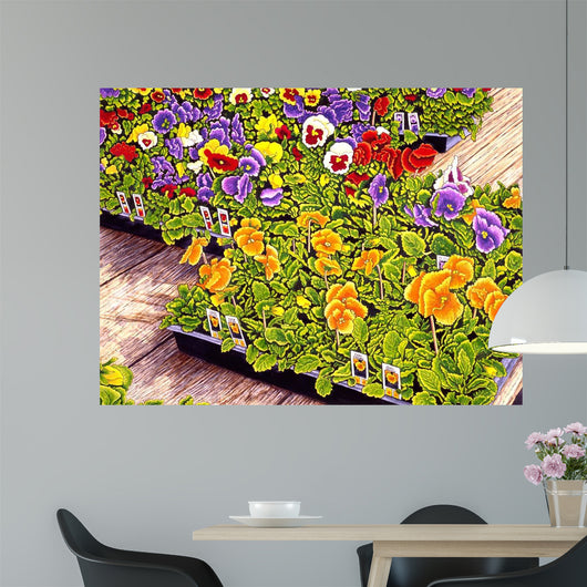 Pansies Wall Decal