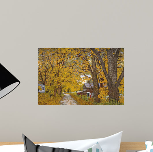Perch Pond Road Wall Decal