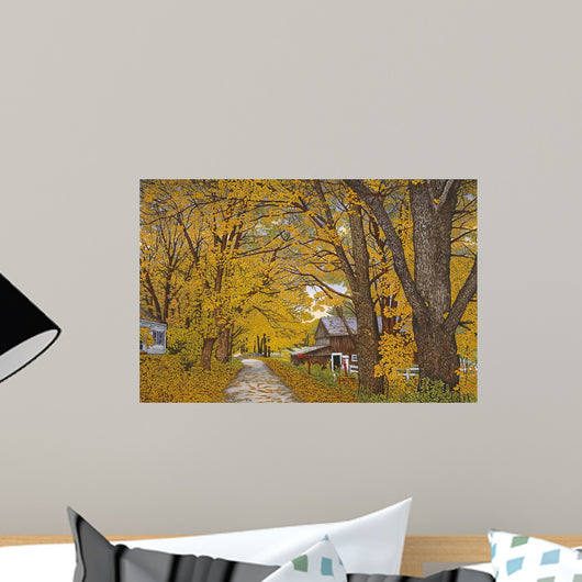 Perch Pond Road Wall Decal