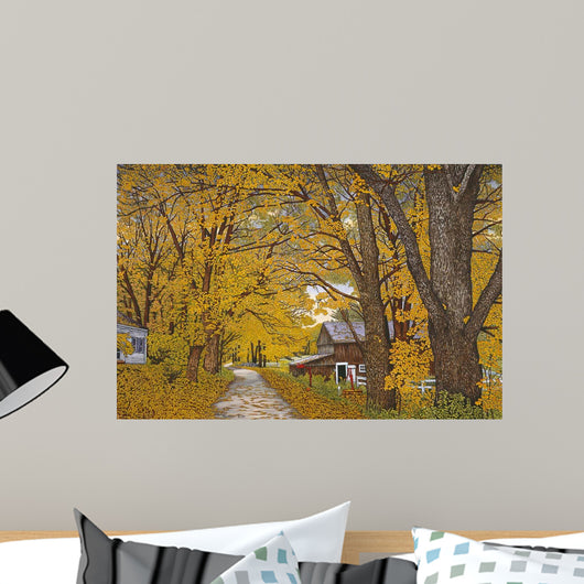 Perch Pond Road Wall Decal