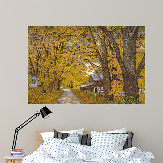 Perch Pond Road Wall Decal