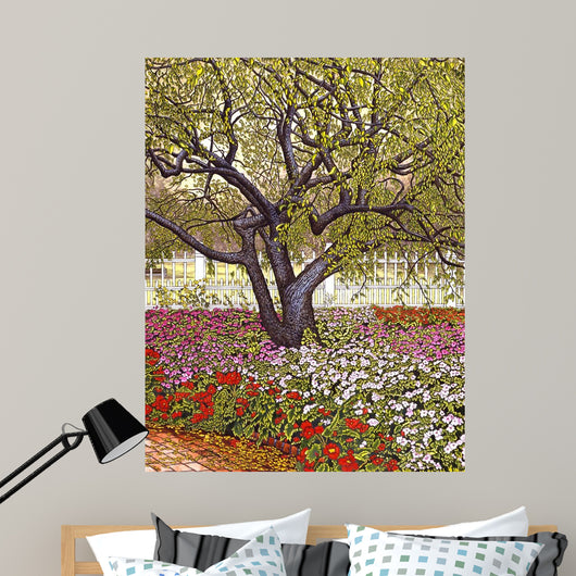 Prescott Gardens Wall Decal