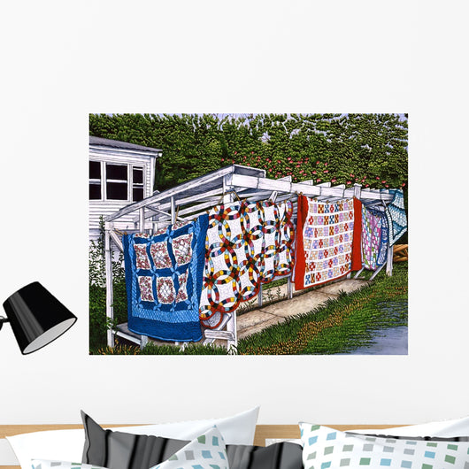 Quilts for Sale Wall Decal