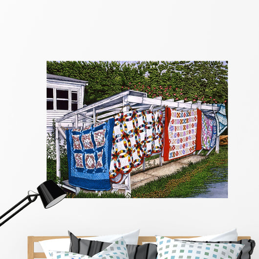 Quilts for Sale Wall Decal